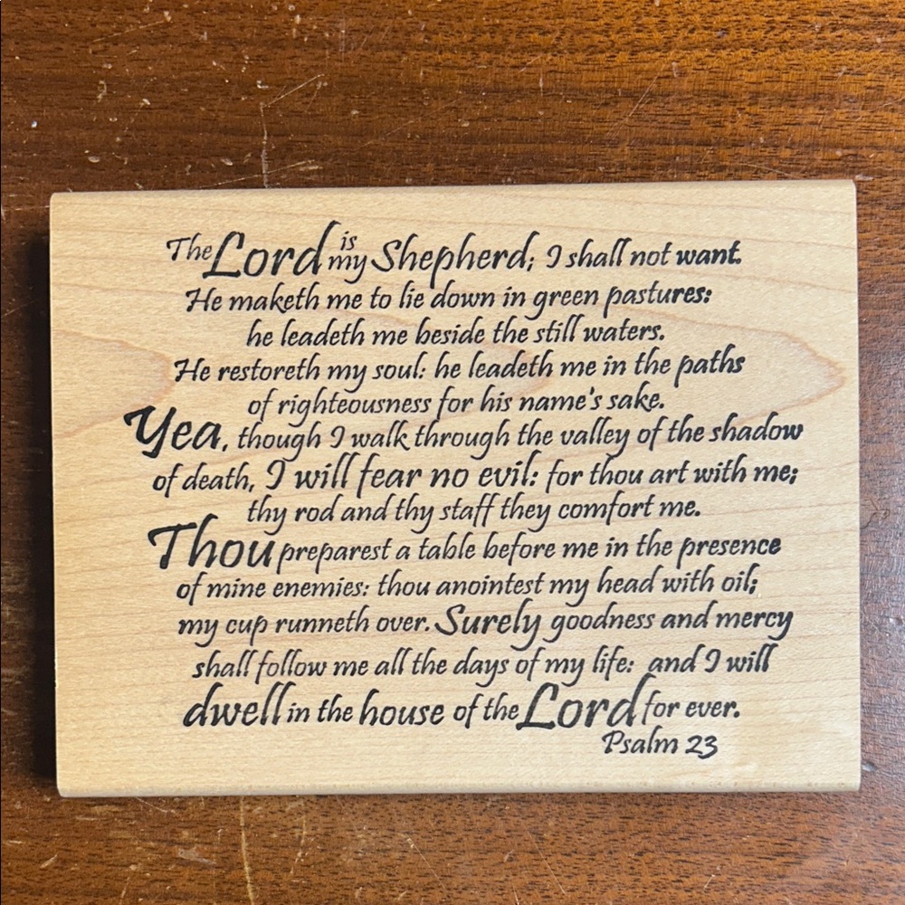 Rubber stamp